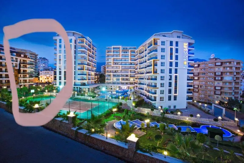 Квартира 2+1 в Nordic Life, Тосмур 1