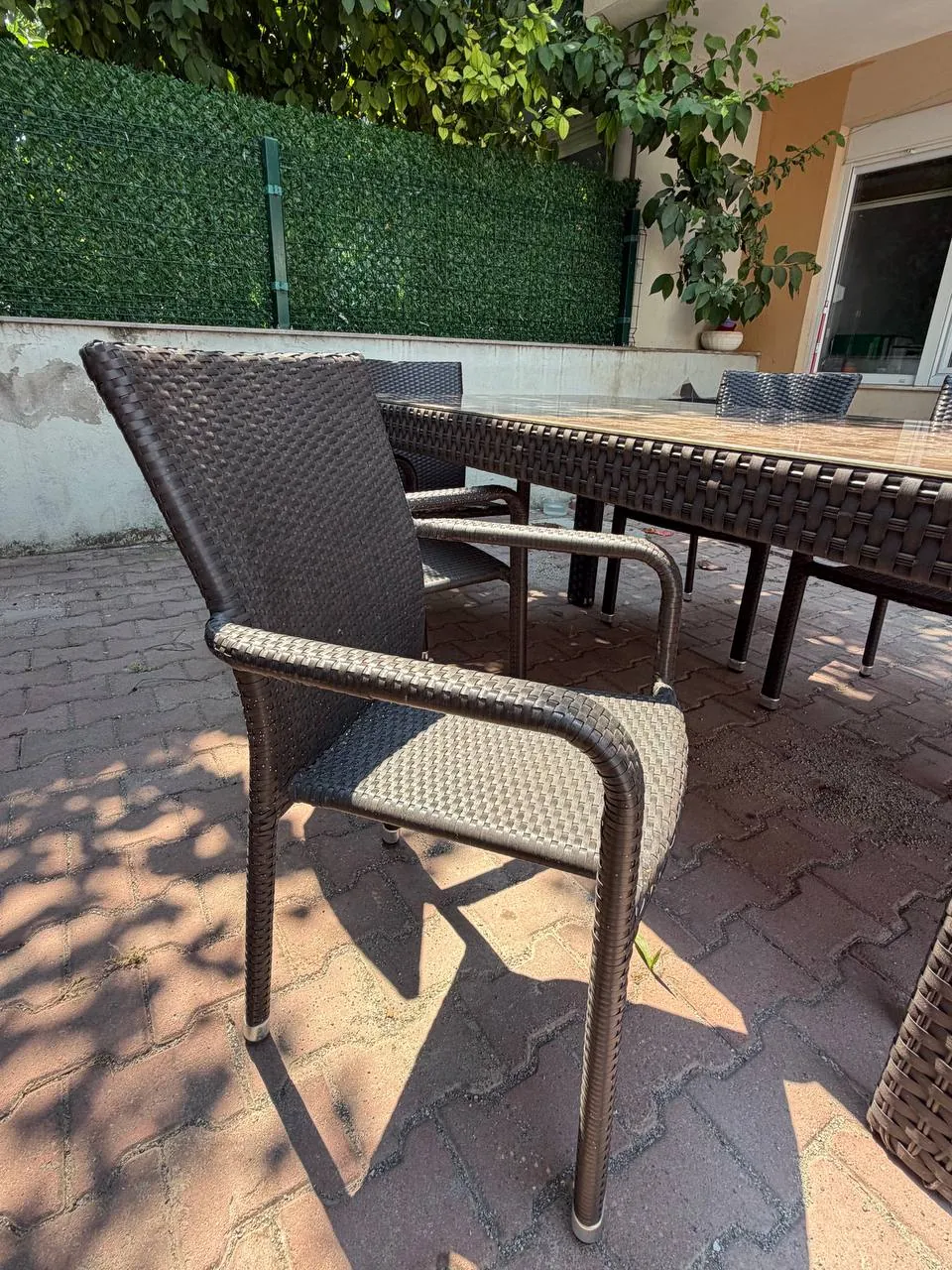 Садовый комплект из ротанга в Фенере 2