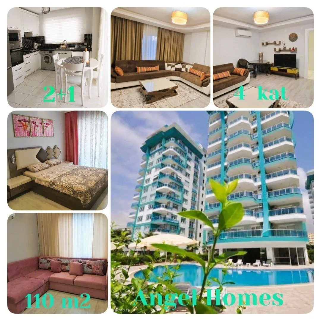 Квартира 2+1 в Angel Homes Residence, Махмутлар 1