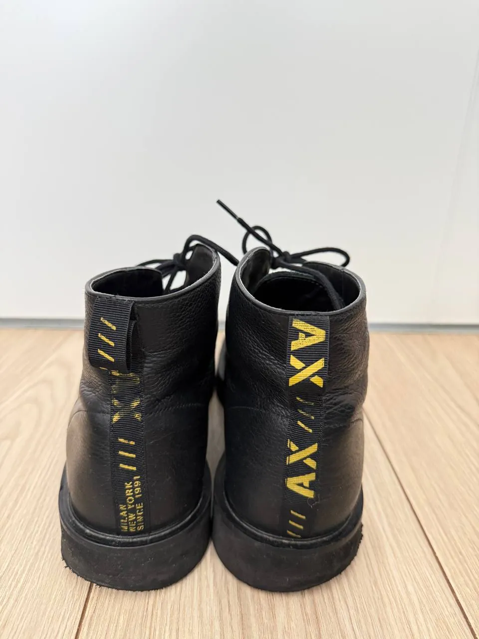 Мужские кожаные ботинки Armani Exchange в Зейтинбурну 3