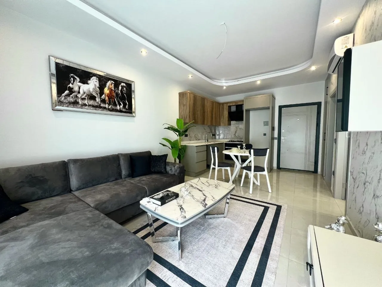 Квартира 1+1 52 м² в жилом комплексе Оба 5