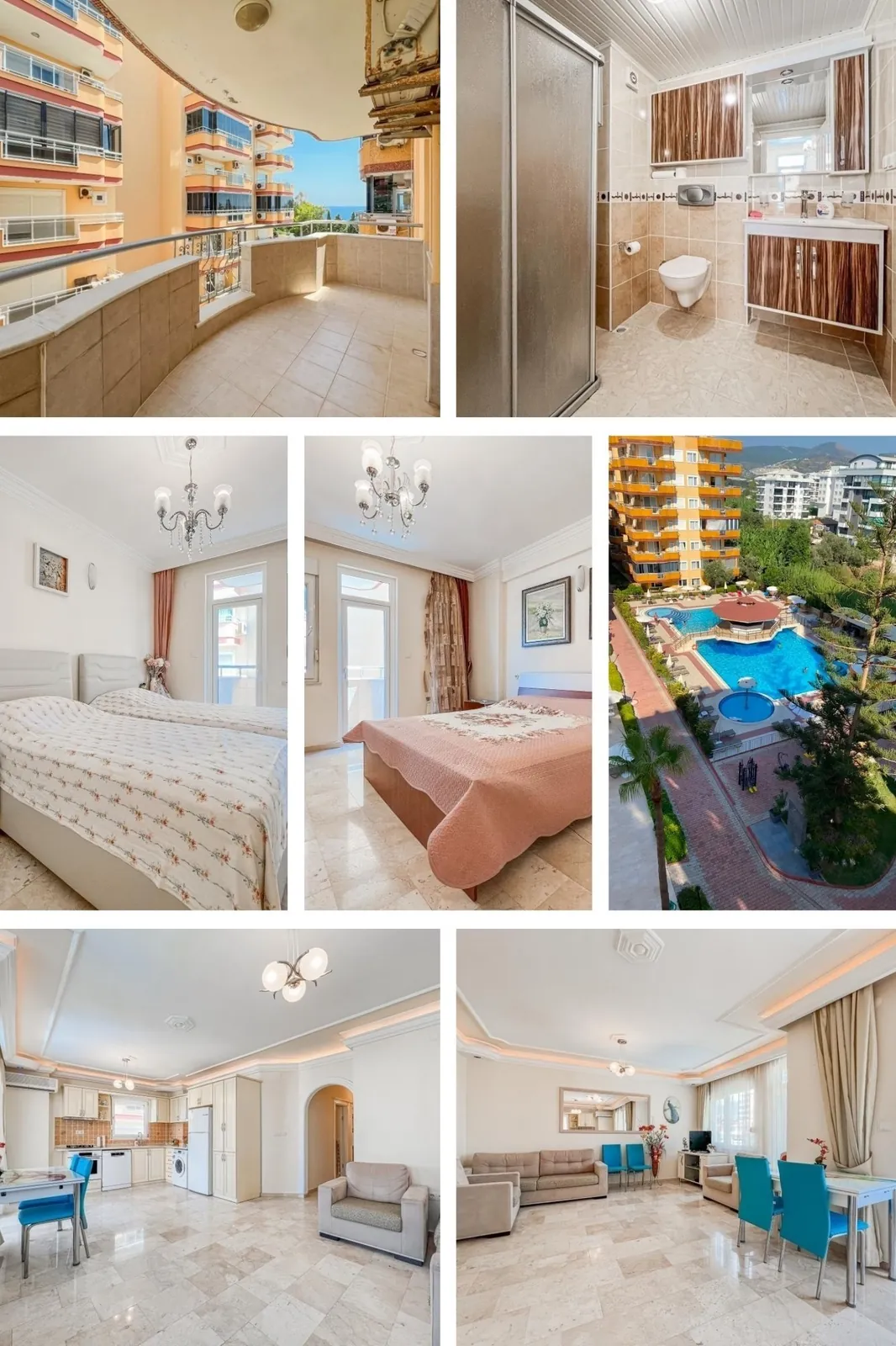 Квартира 2+1 в Sunset Residence, Махмутлар 1