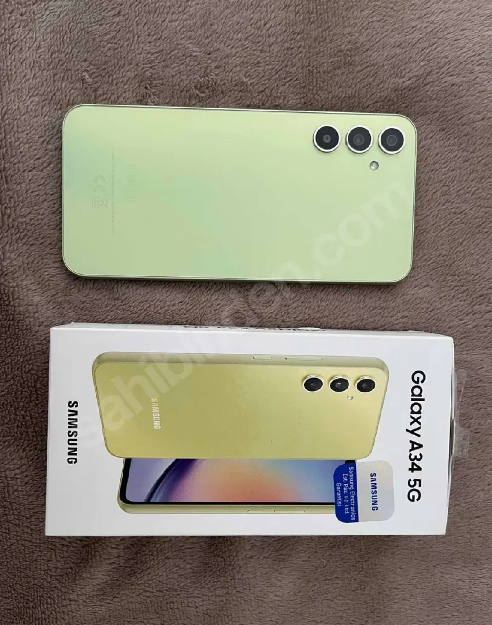 Смартфон Samsung Galaxy A34 256GB зелёный 2