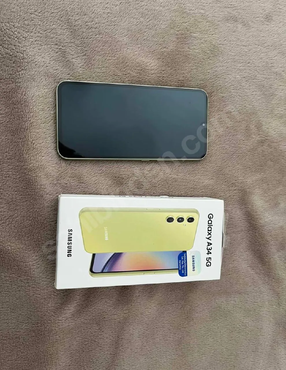 Смартфон Samsung Galaxy A34 256GB зелёный 1