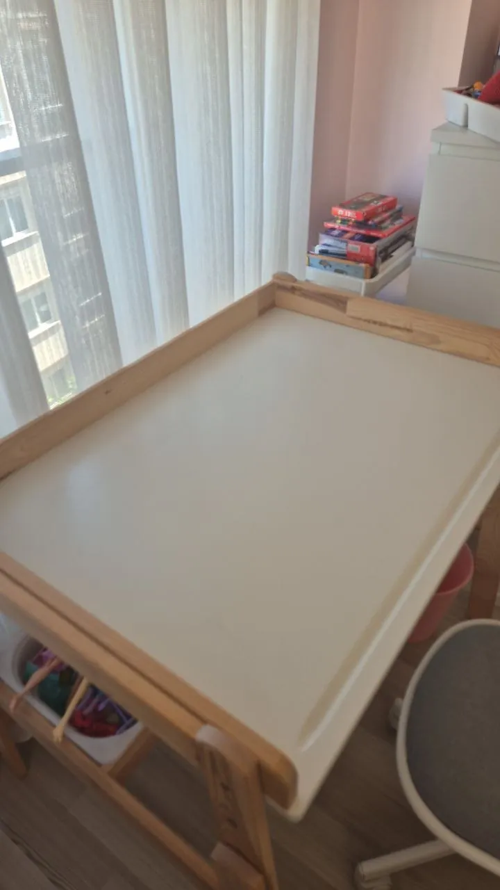 Детский стол и стул IKEA с регулировкой высоты 1