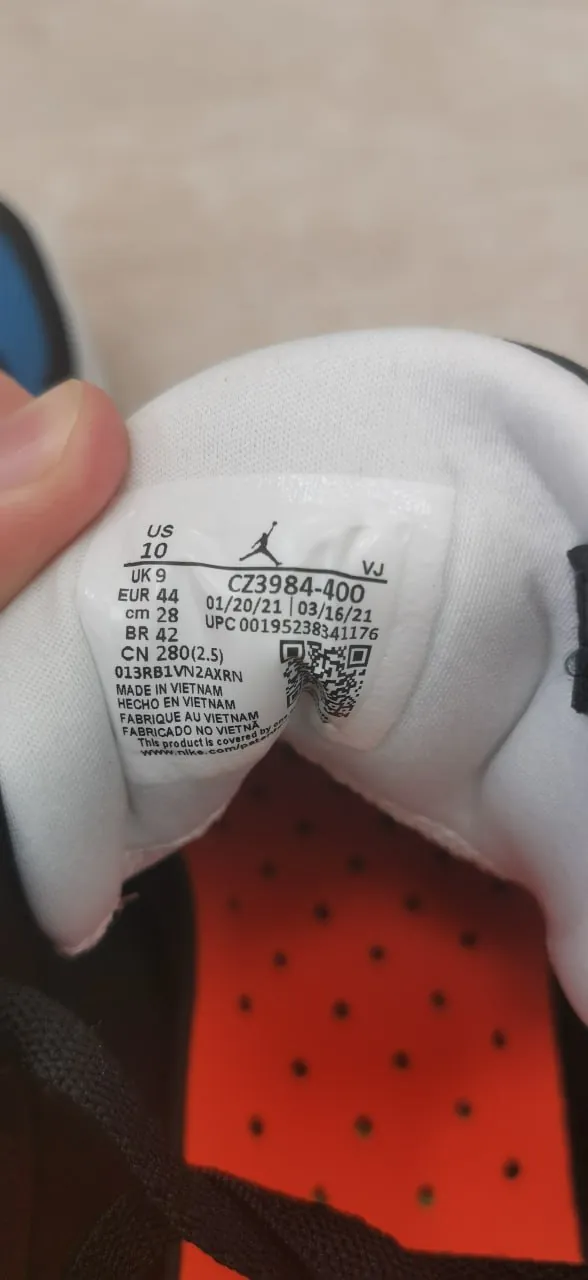 Кроссовки Jordan Air NFH Multi 6