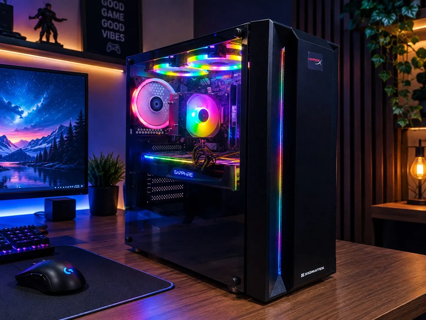Игровой системный блок Ryzen 5 5600 и RX 5700 XT 1