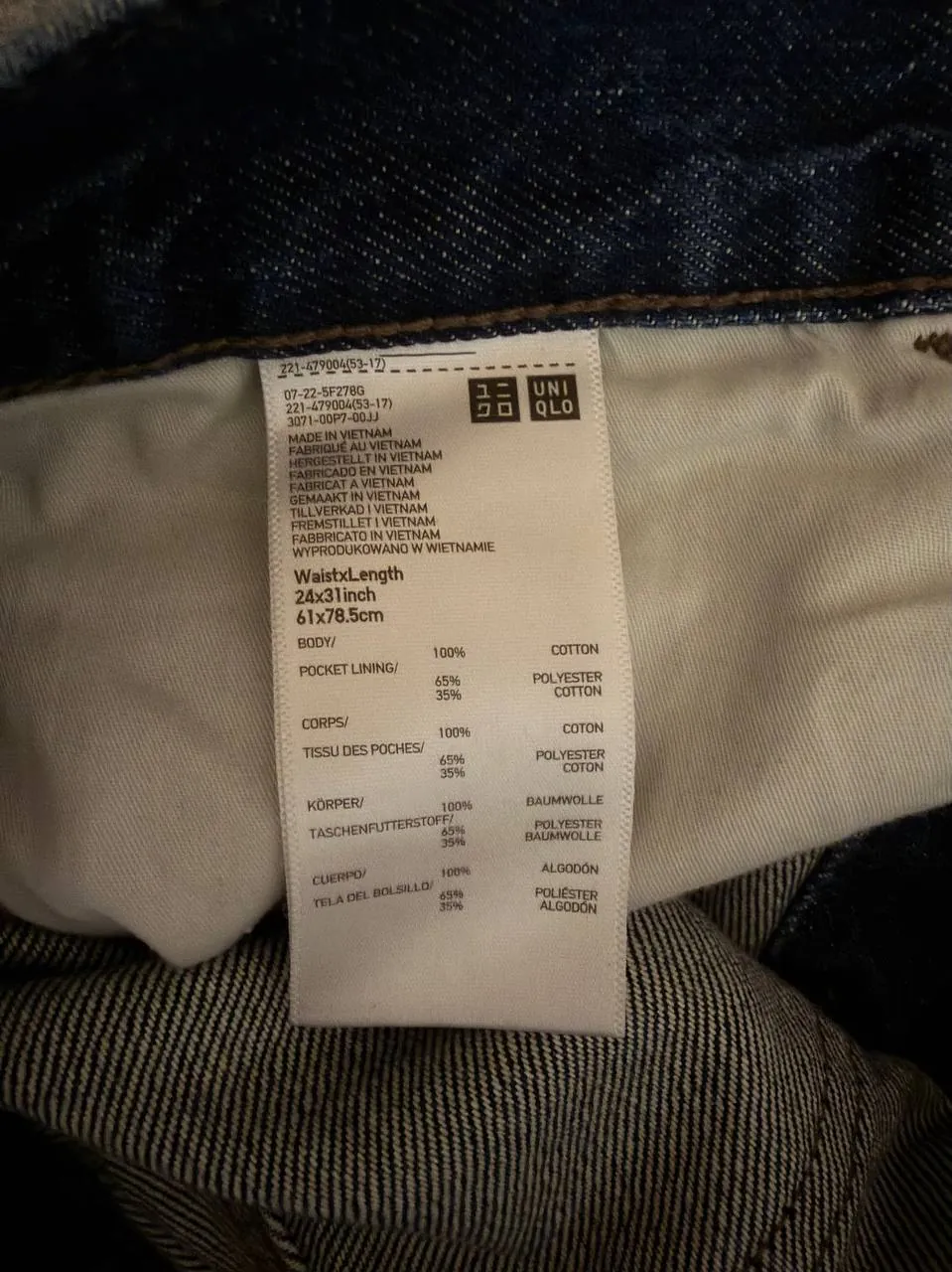 Женские джинсы Uniqlo x JW Anderson 3