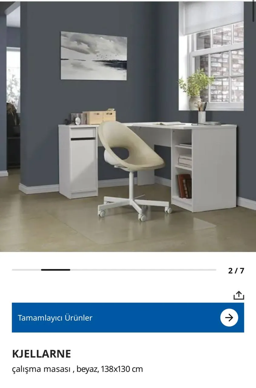 Стол IKEA почти новый в Kağıthane 1