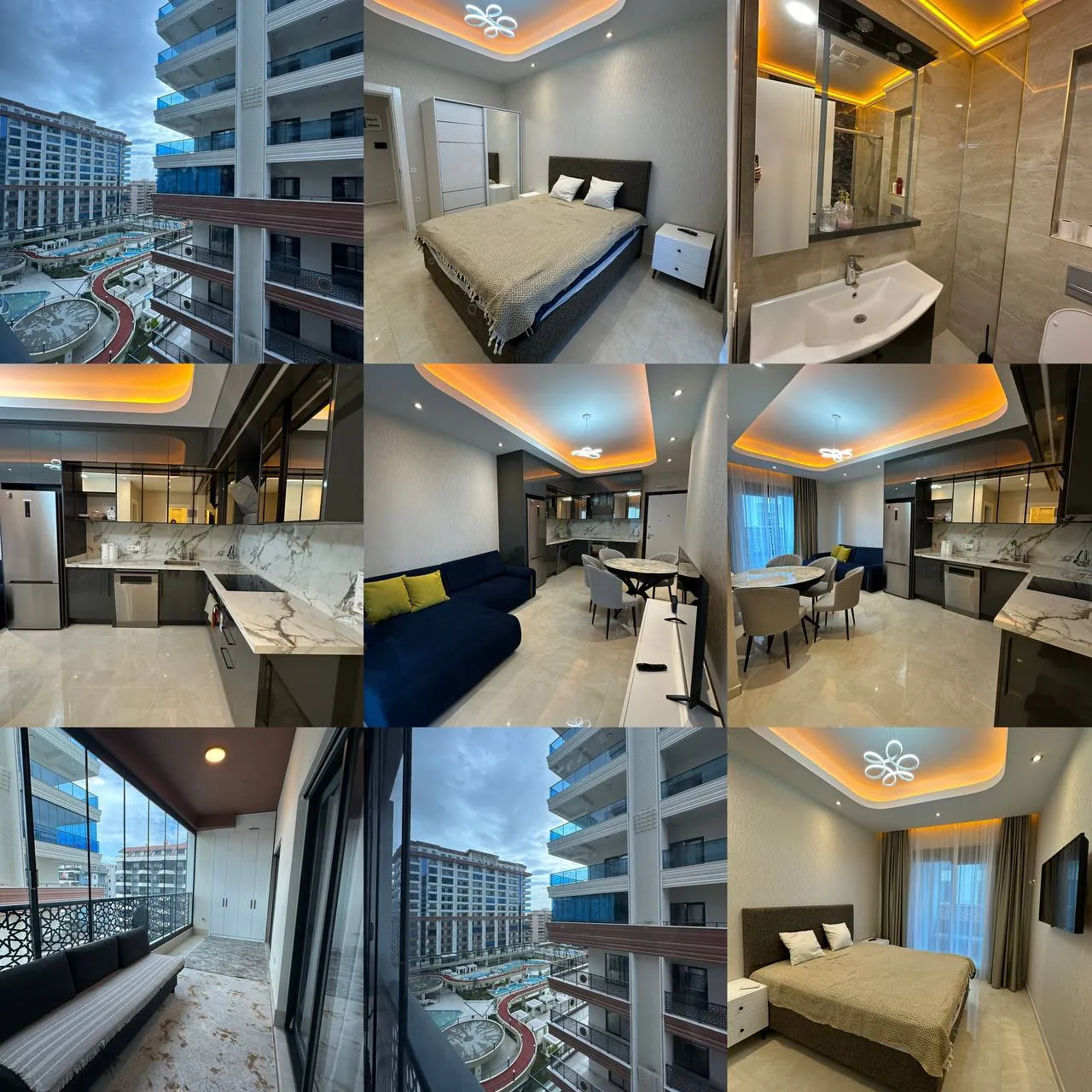 Апартаменты 1+1 в Yekta Kingdom Premium, Махмутлар 1