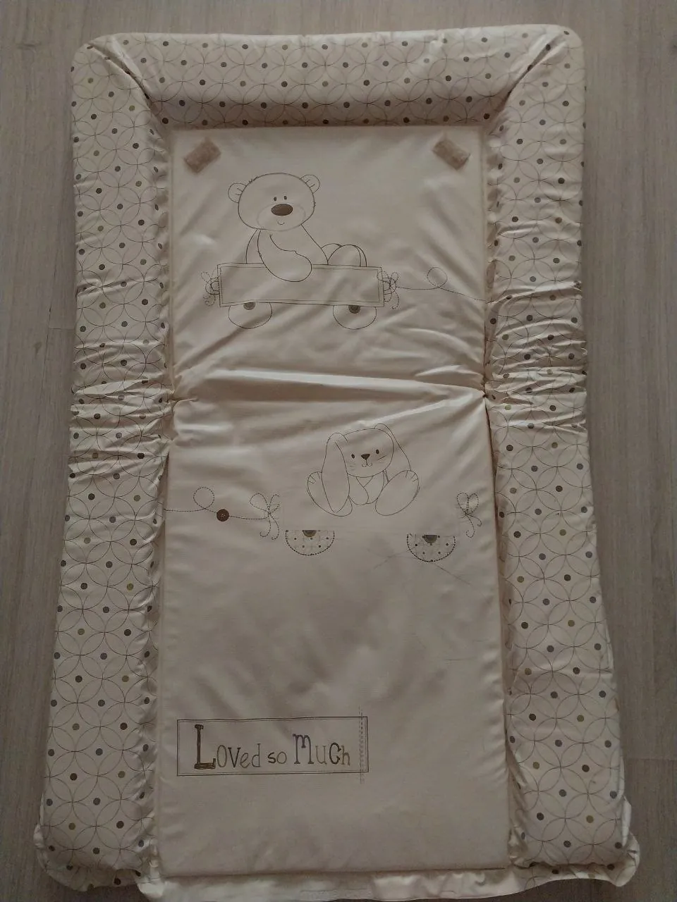 Детская кроватка с матрасом и пеленальным столиком IKEA 3