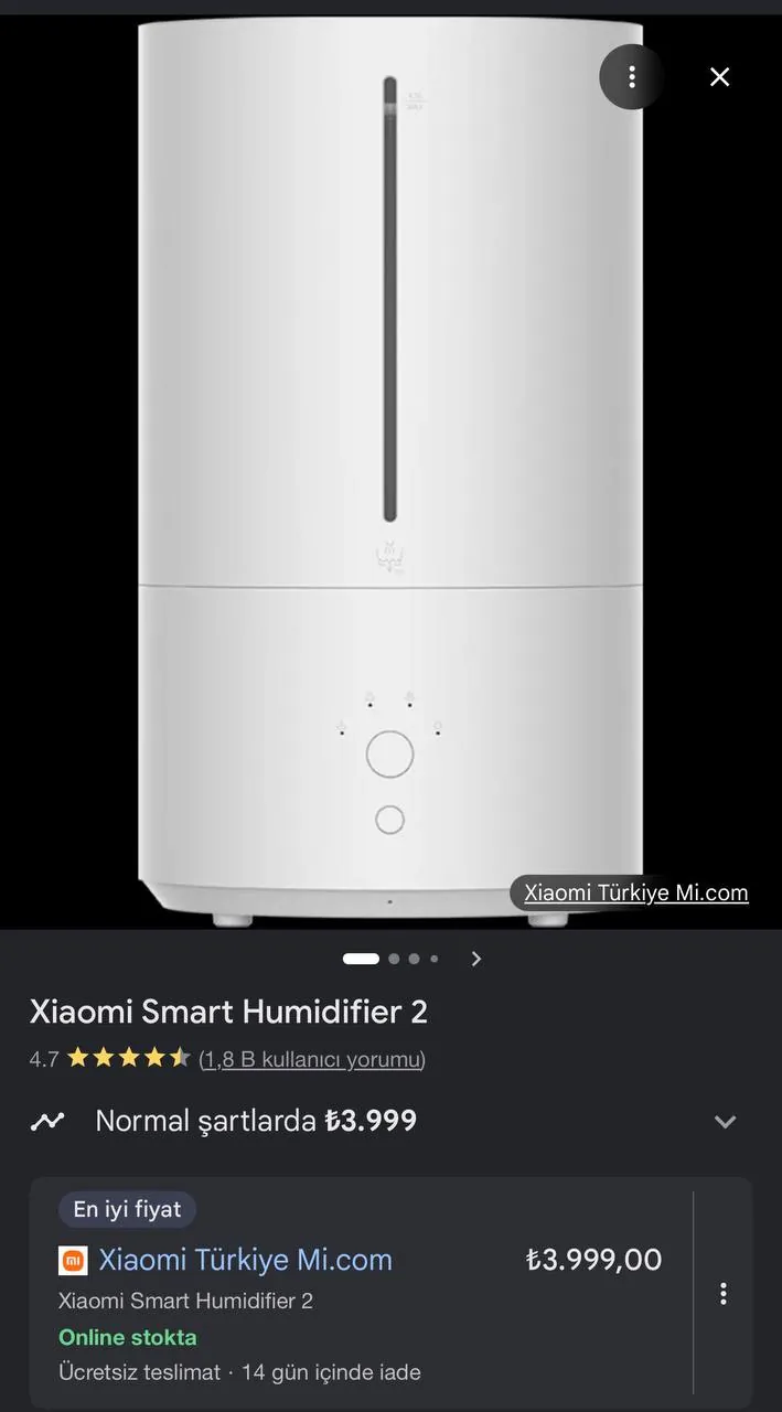 Увлажнитель воздуха Xiaomi Humidifier 2 Lite 1