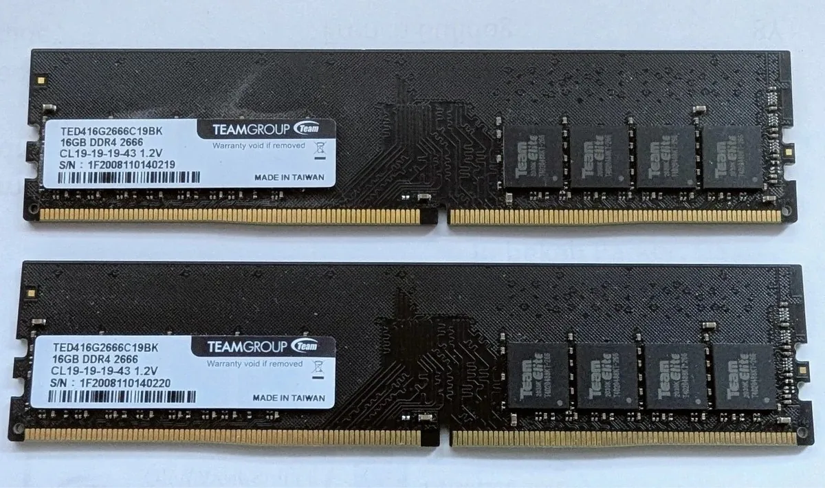 Оперативная память DDR4 16 ГБ 1