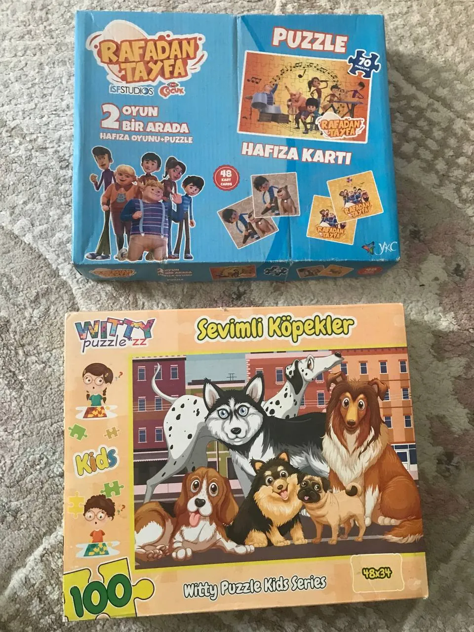 Набор пазлов и настольных игр в Махмутларе 3