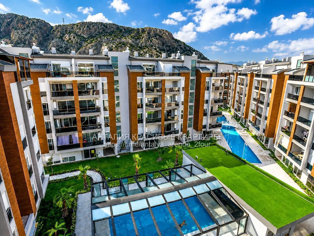 Квартира 2+1 в Casa Grande, Коньяалты 1