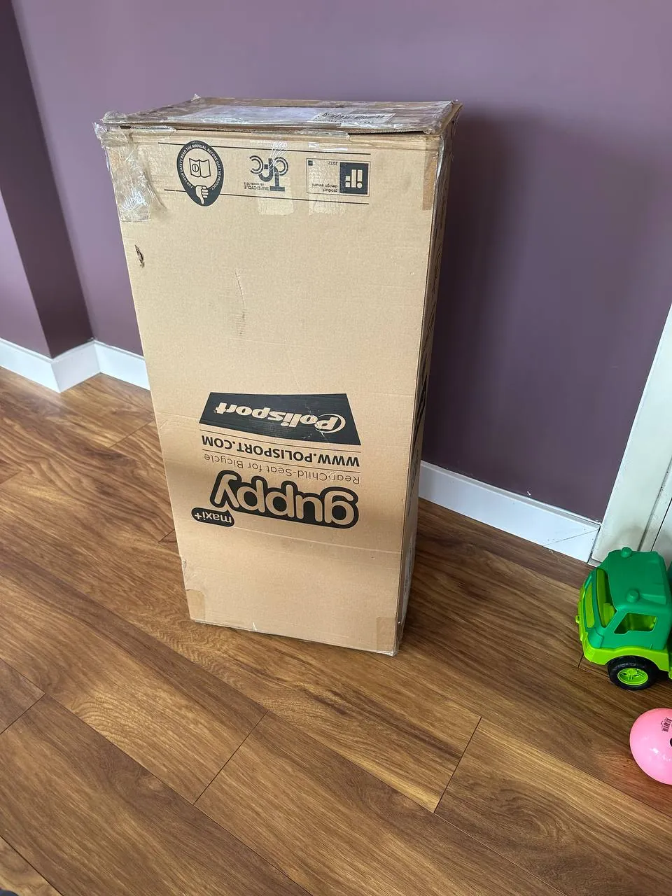 Детское велокресло Polisport Guppy Maxi Plus 2