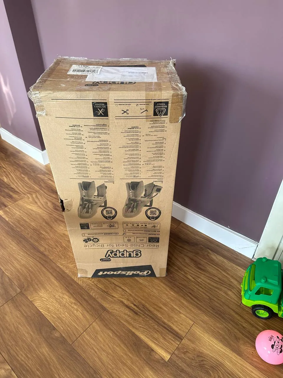 Детское велокресло Polisport Guppy Maxi Plus 3