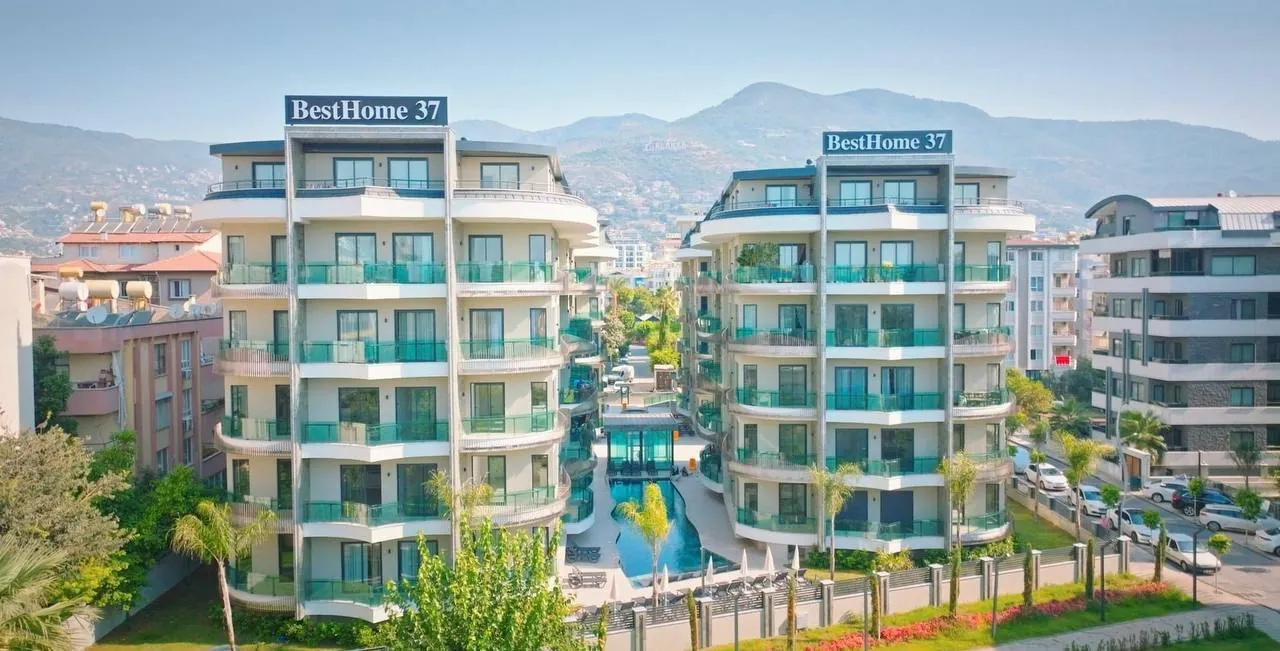 Квартира 1+1 в Best Home 37, центр Аланьи 1