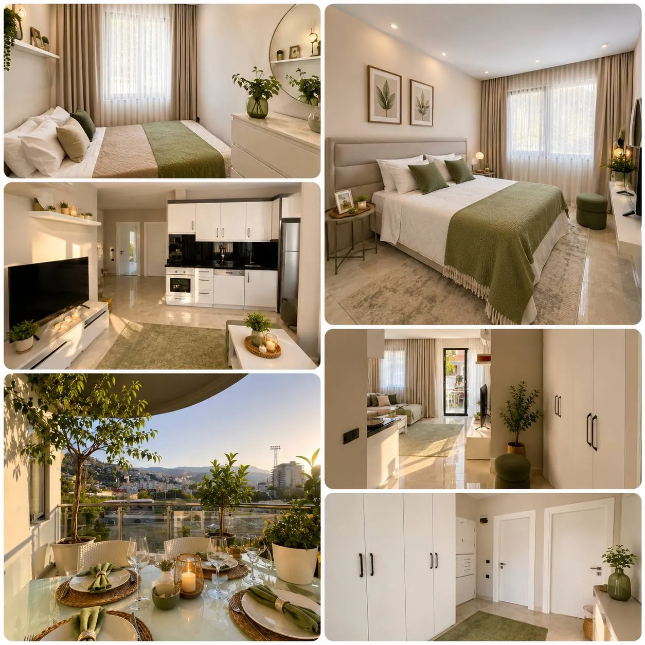 Квартира 2+1 в Konak Twin Towers, Клеопатра 1