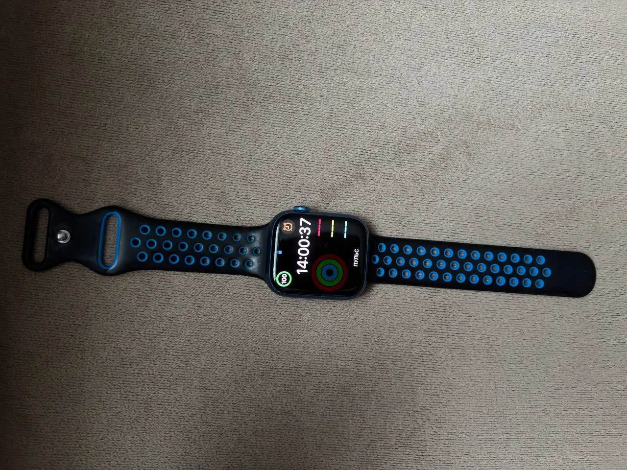 Apple Watch Series 7 45mm синего цвета 1