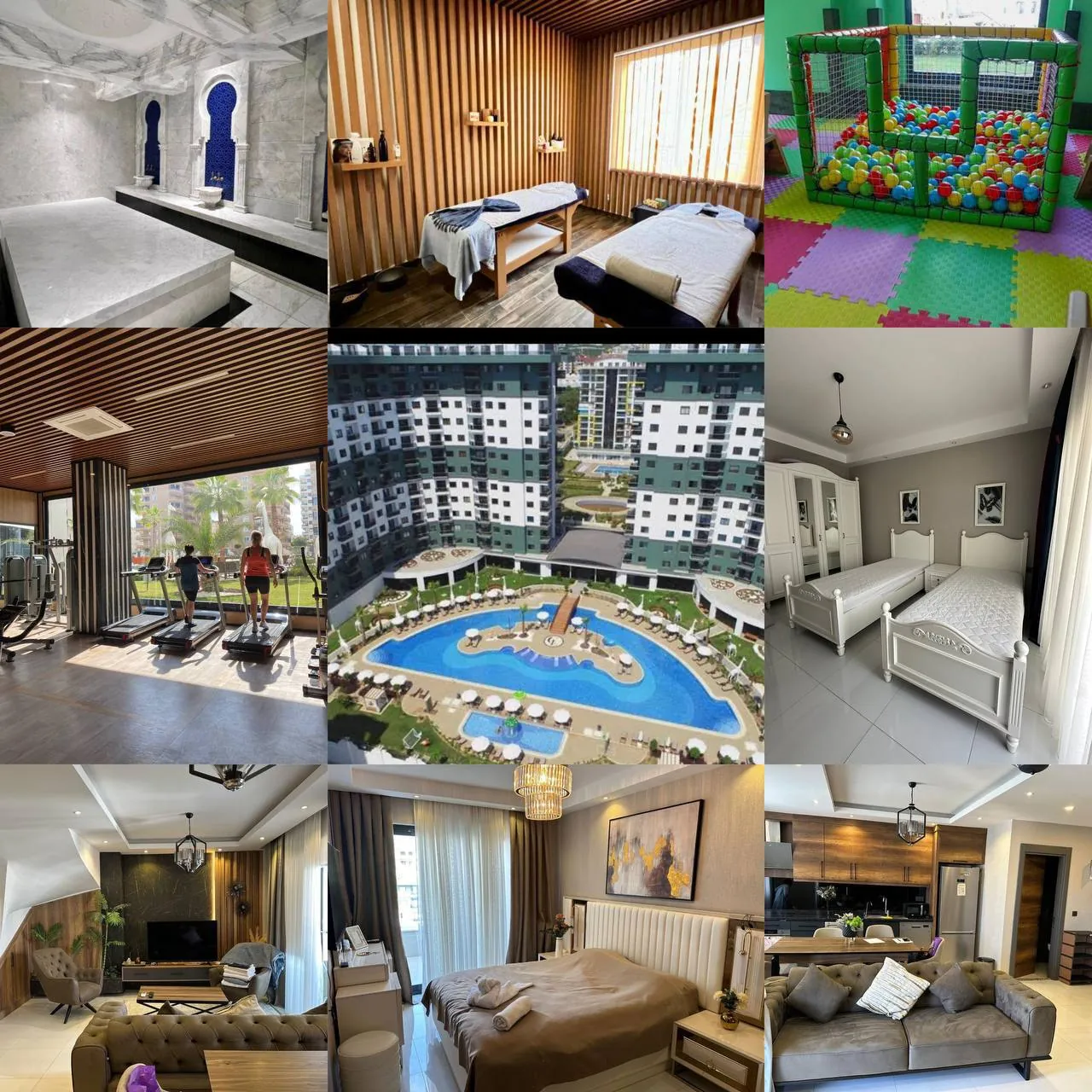 Дуплекс 2+1 в Serenity Residence, Махмутлар 1