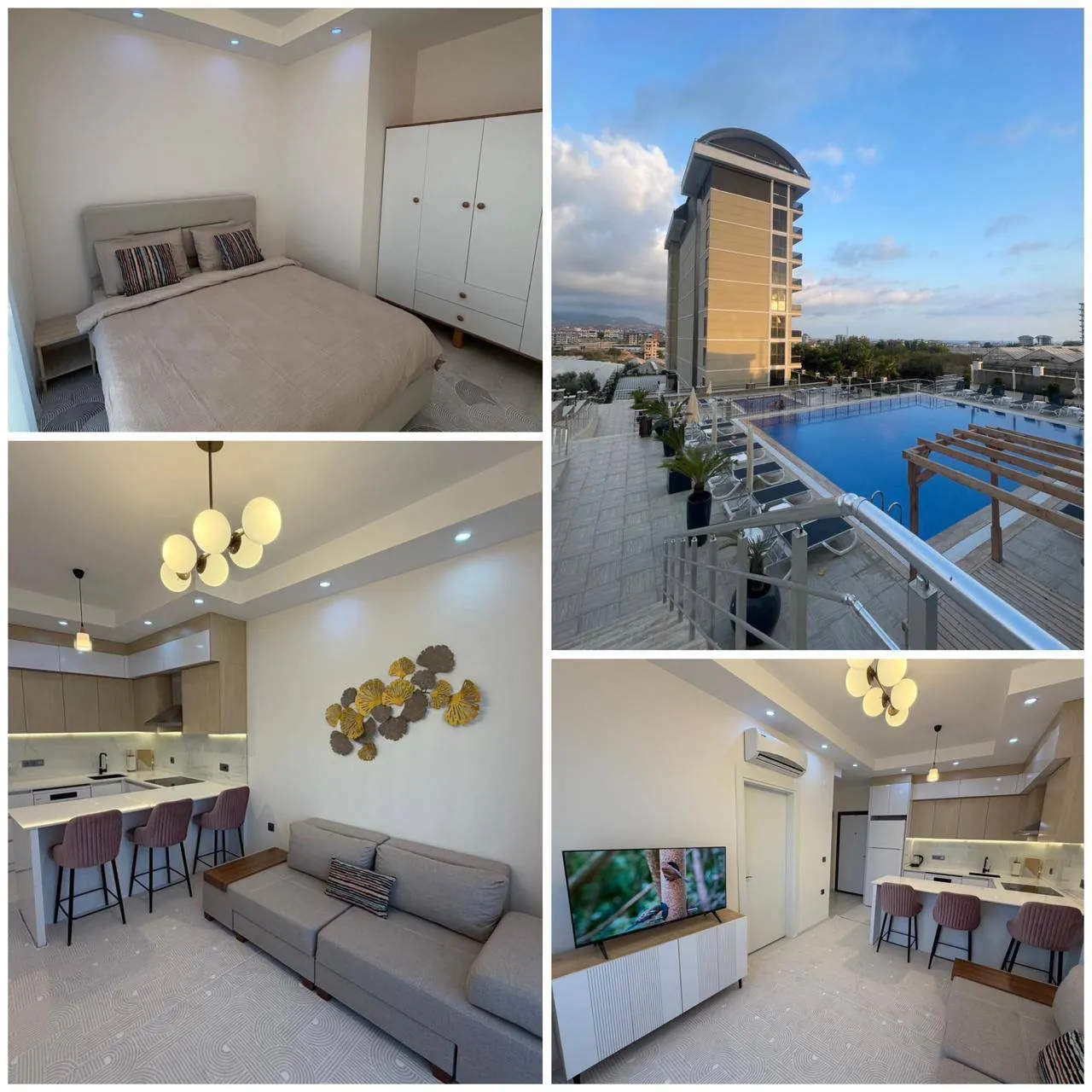 Квартира 1+1 50 м² в Exodus Dreams Residence, Паяллар 1