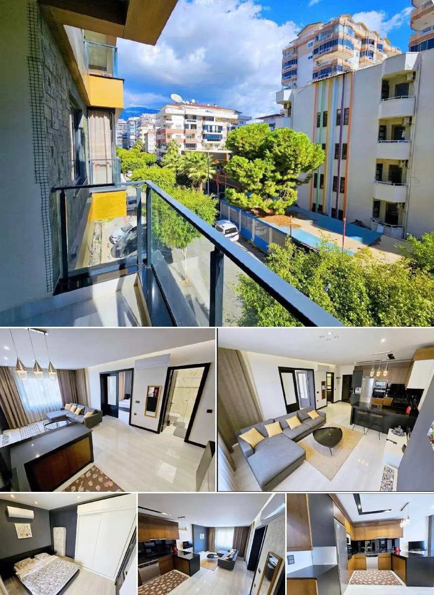 Квартира 1+1 64 м² в Барбаросе, Махмутлар 1