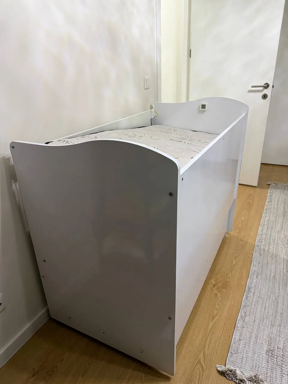Детская кровать с матрасом 125х70 см 1