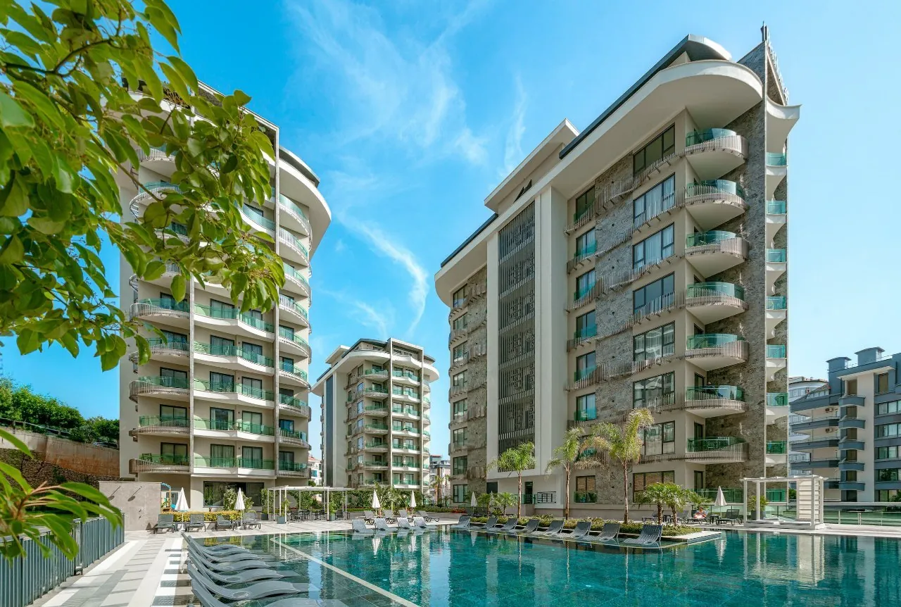 Квартира 1+1 в Best Home 45, Тосмур 1