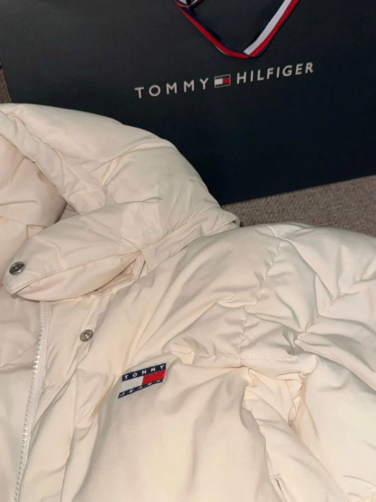 Женская пуховая куртка Tommy Hilfiger, размер XS 7