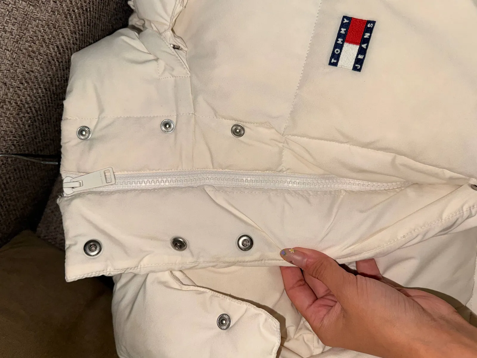 Женская пуховая куртка Tommy Hilfiger, размер XS 4
