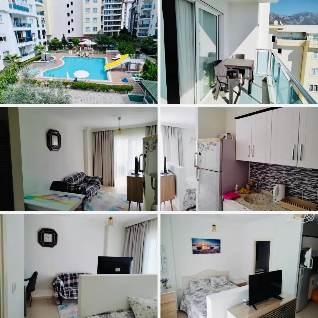 Студия 35 м² с балконом в Махмутларе 1