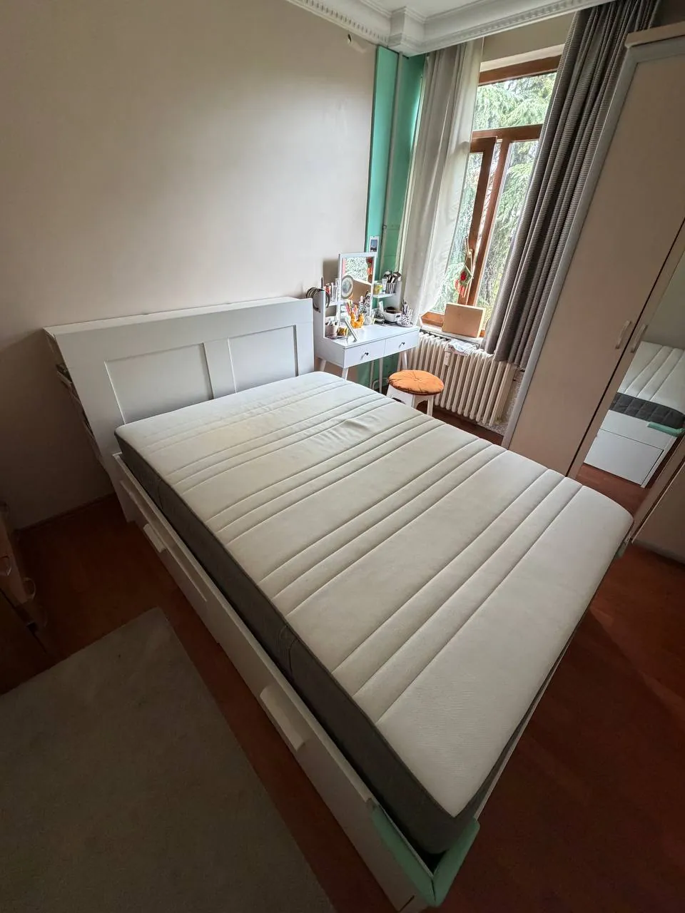Кровать IKEA с матрасом 140×200, Атакёй 3