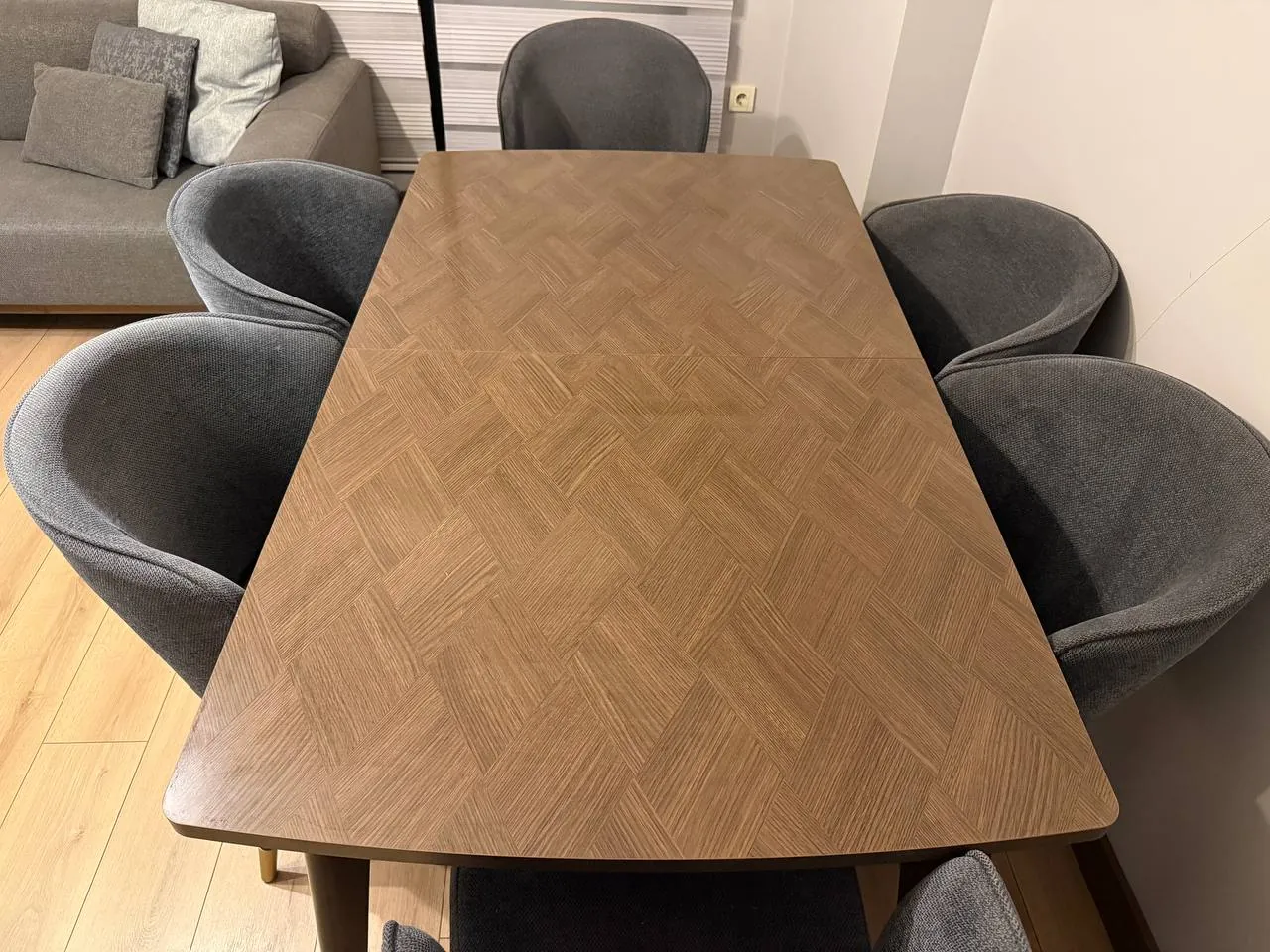 Стол и 6 стульев EnzaHome 2