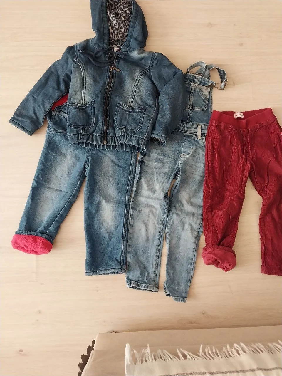 Комплекты тёплой одежды для девочки 2-5 лет 2