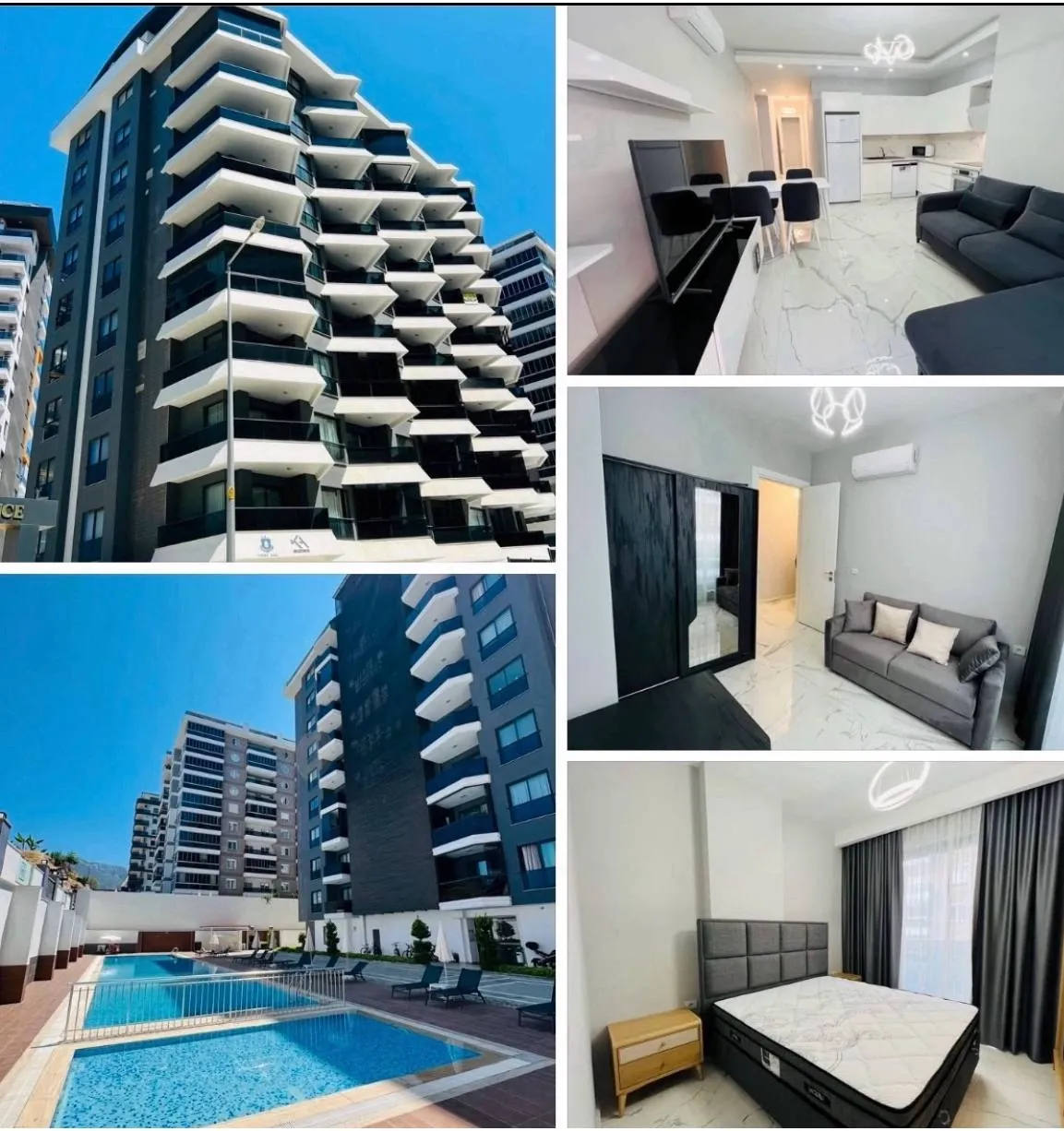 Квартира 2+1 в White Sail Residence, Махмутлар 1