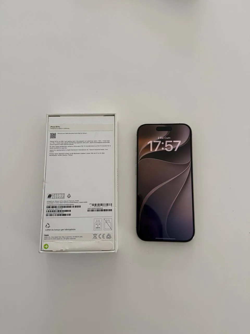 IPhone 16 Pro 256 ГБ турецкой версии 2