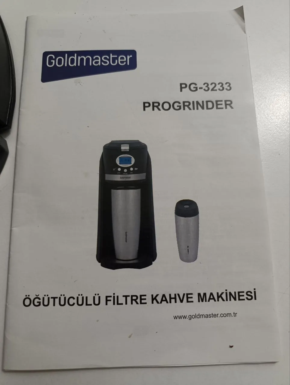 Кофемашина Goldmaster PG-3233 с кофемолкой 7