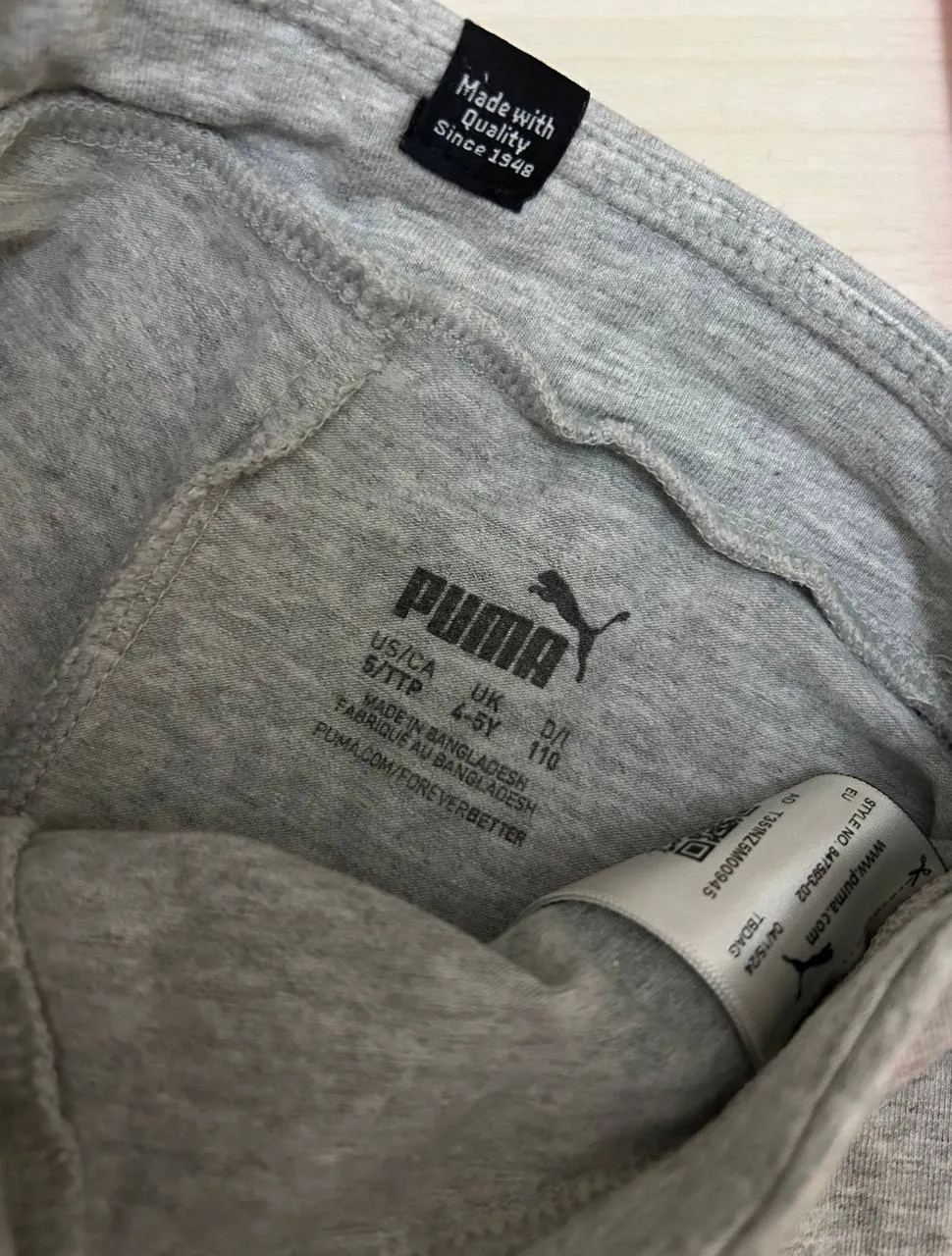 Легинсы Puma и штаны Fila для девочки 110 см 2