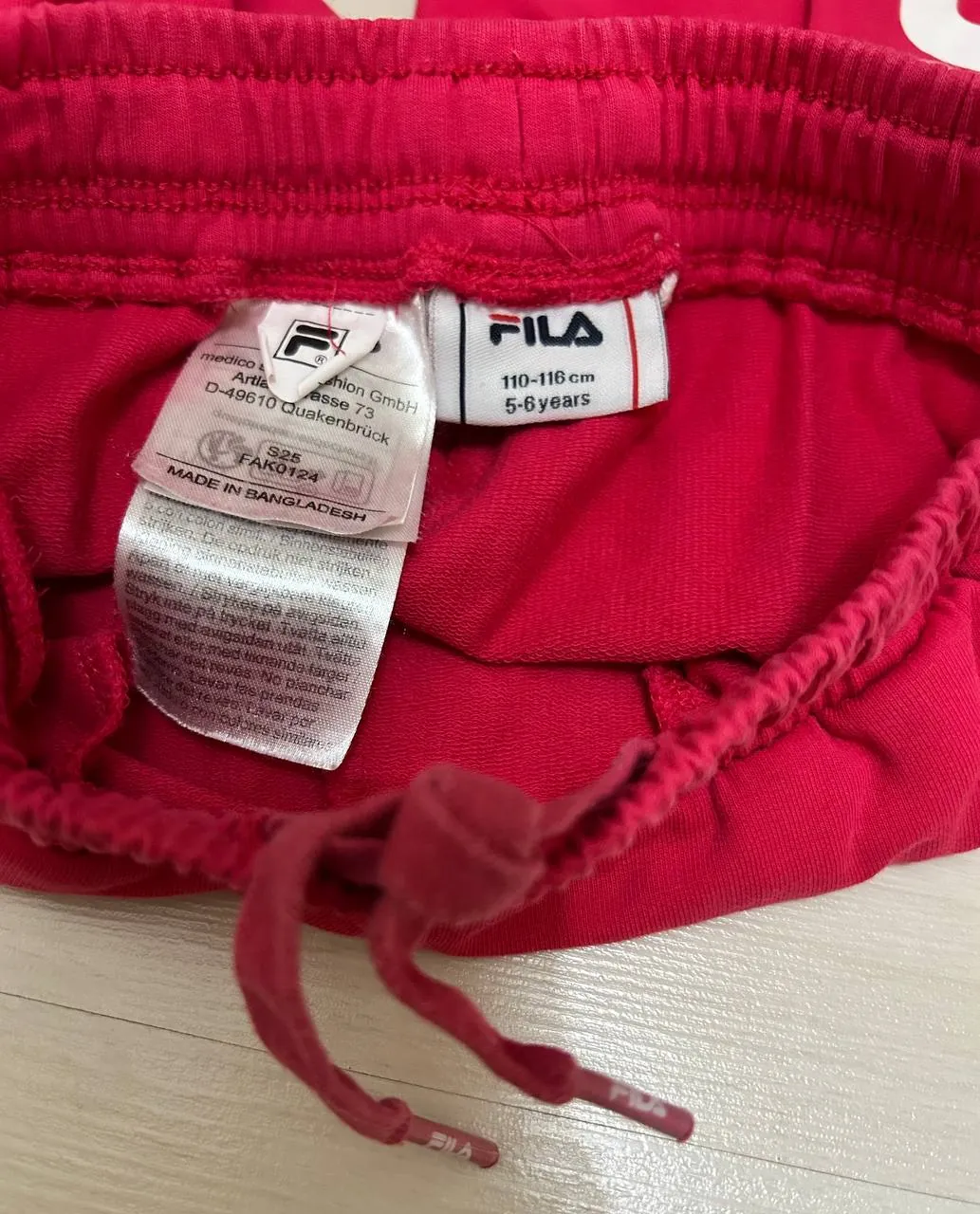 Легинсы Puma и штаны Fila для девочки 110 см 5