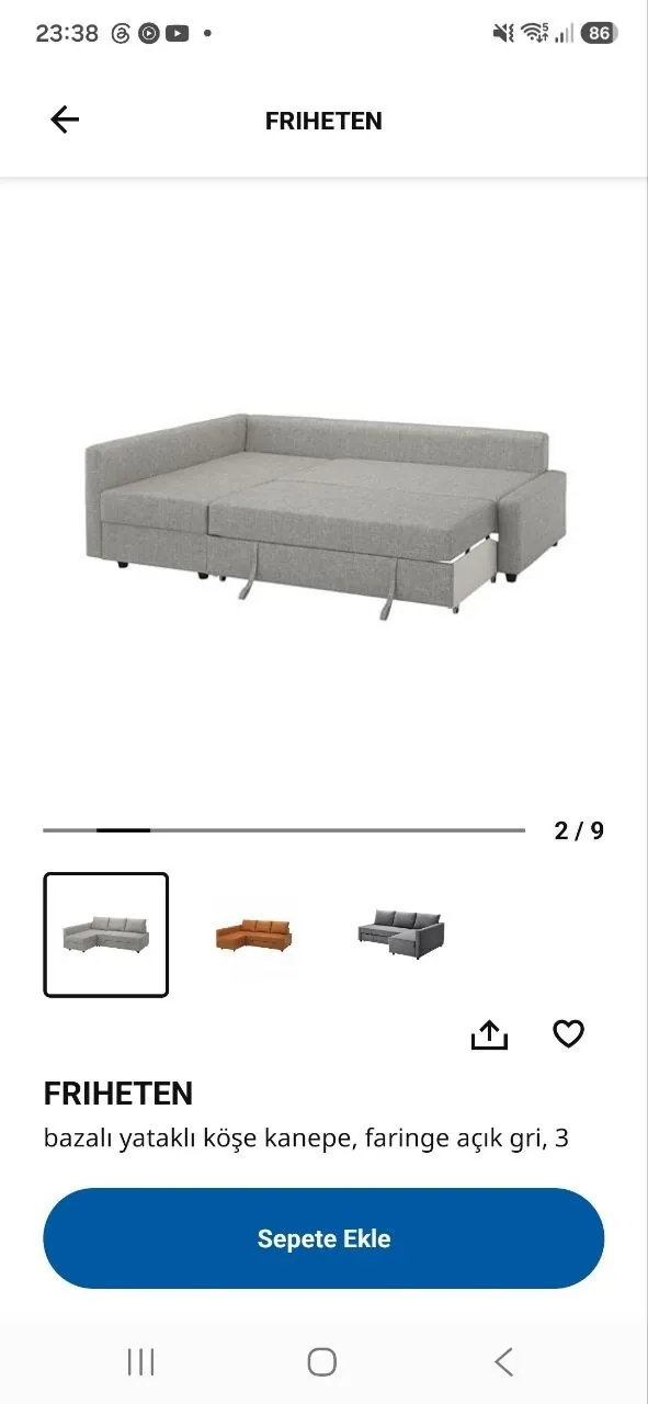 Диван IKEA в Умрание 2