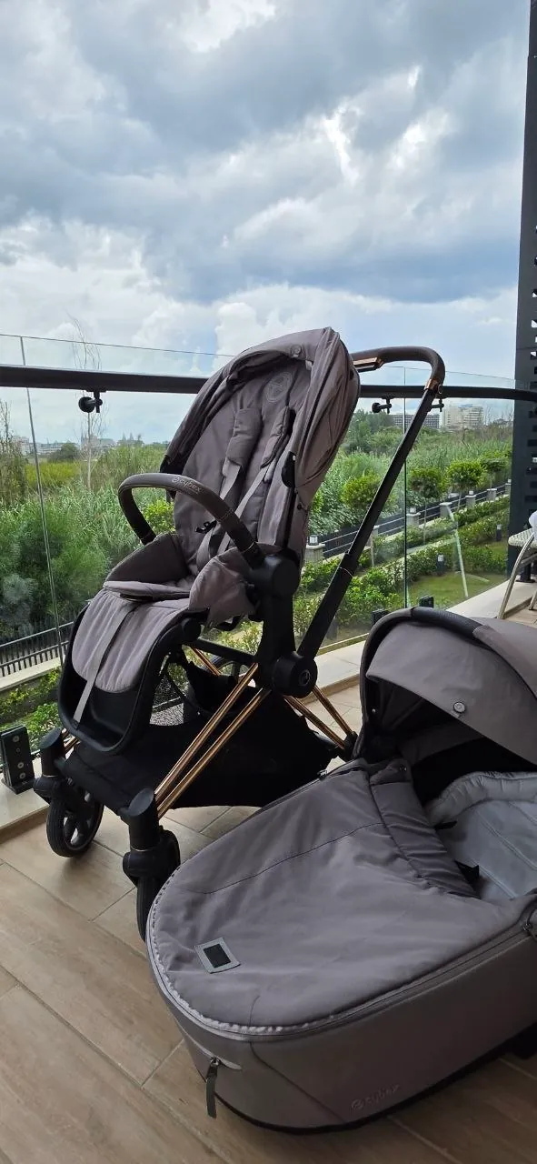 Детская коляска Cybex Priam 4 с автокреслом, район Лара 8