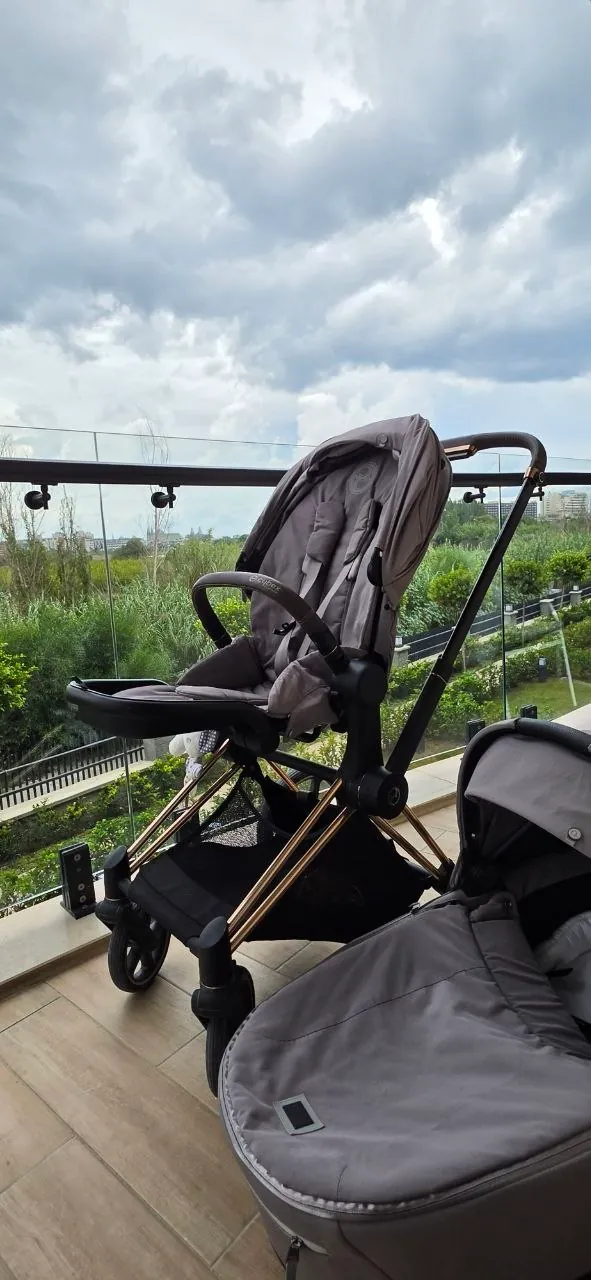 Детская коляска Cybex Priam 4 с автокреслом, район Лара 3