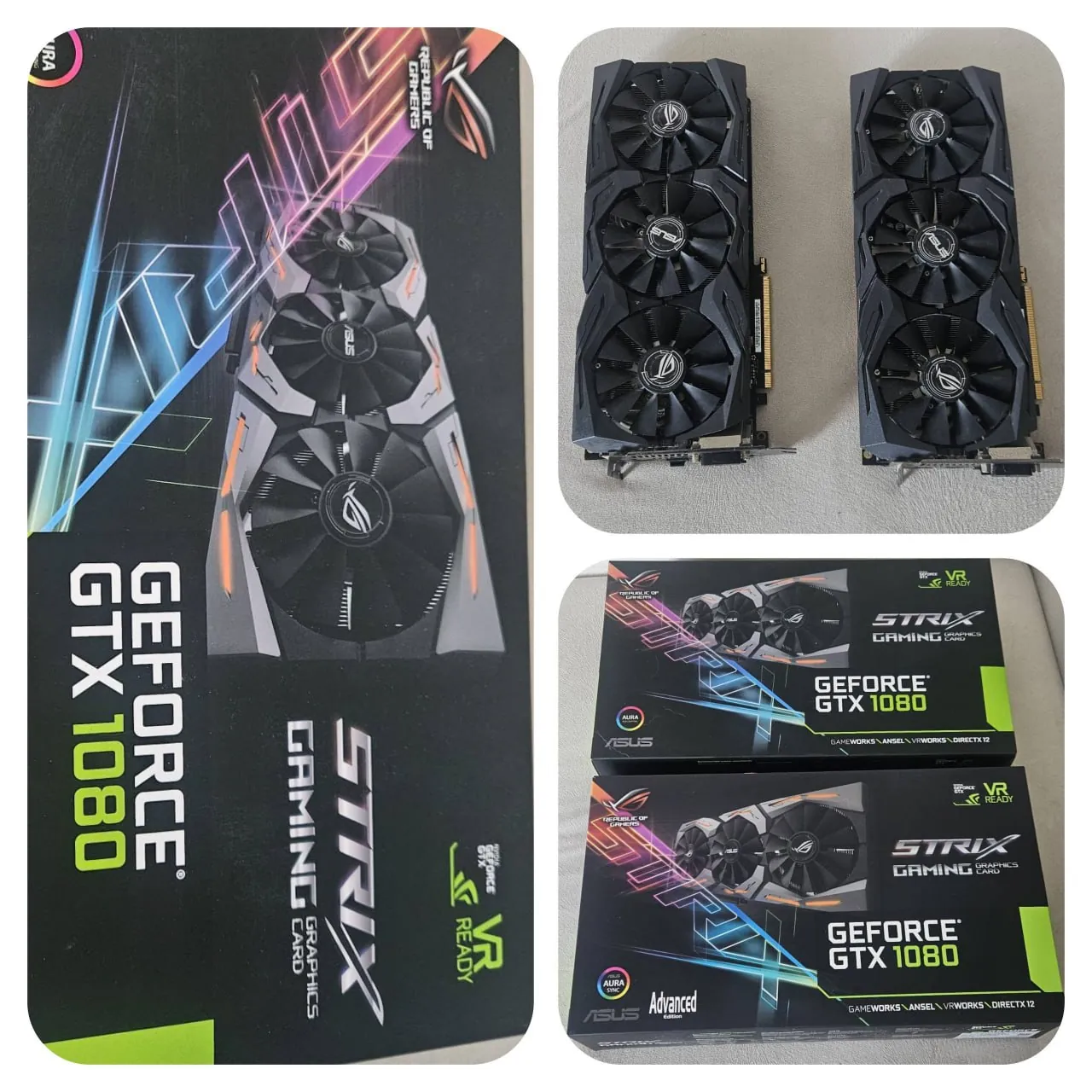 Видеокарта ASUS GeForce GTX 1080 8 ГБ 1
