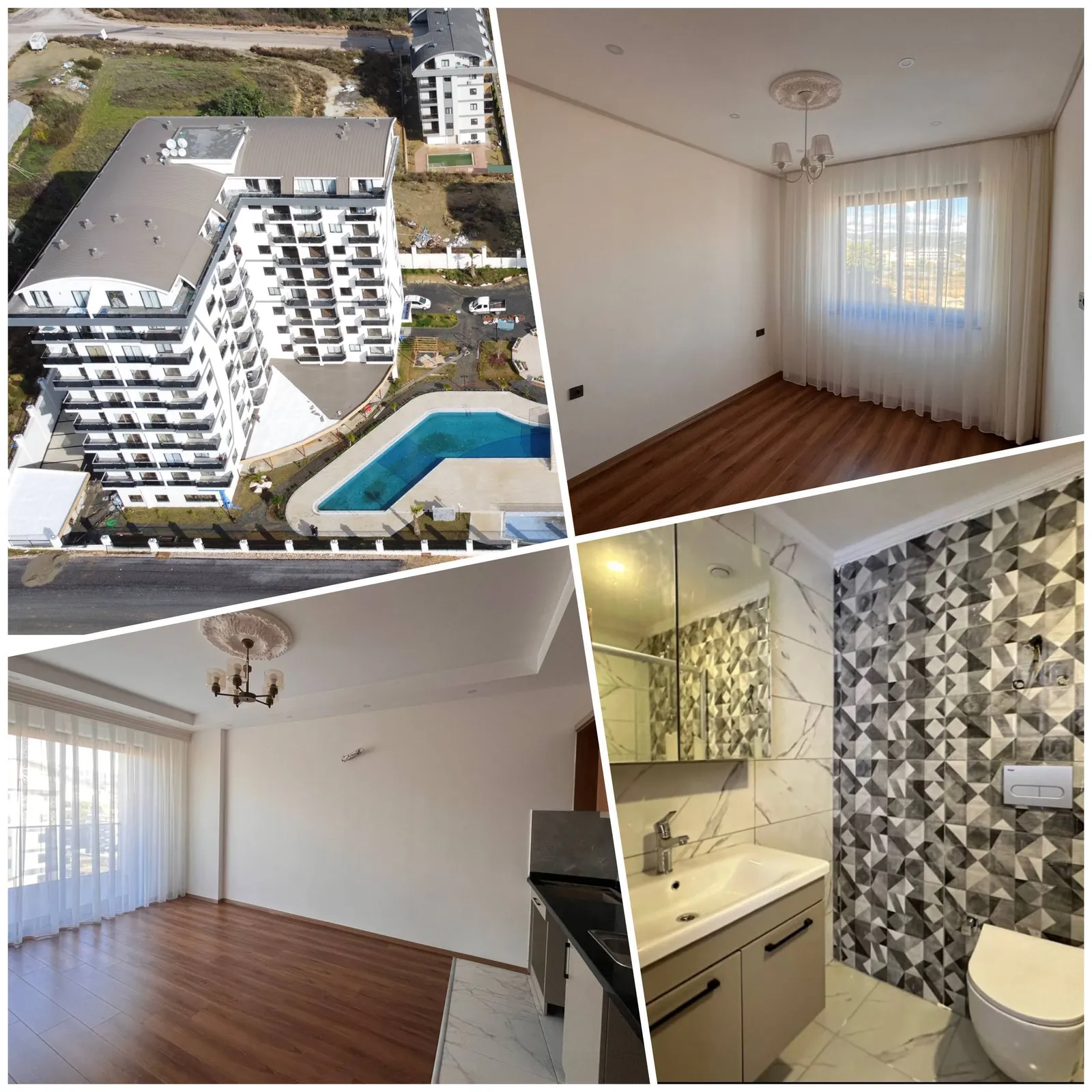 Квартира 1+1 63 м² в Faralya Residence, Паяллар 1