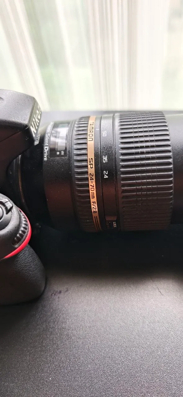 Фотоаппарат Nikon D610 с тремя объективами комплектом 4