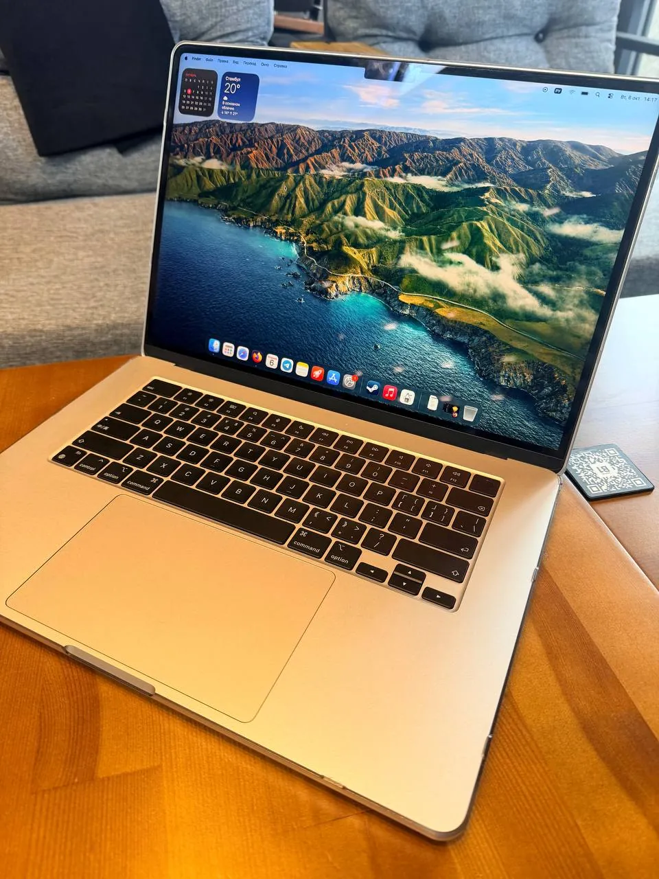 MacBook Air M3 8/256 ГБ 1