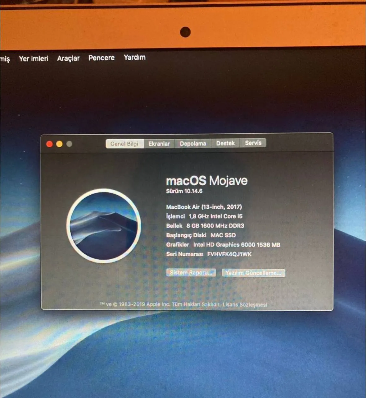 MacBook Air 2017 года в районе Лиман 2