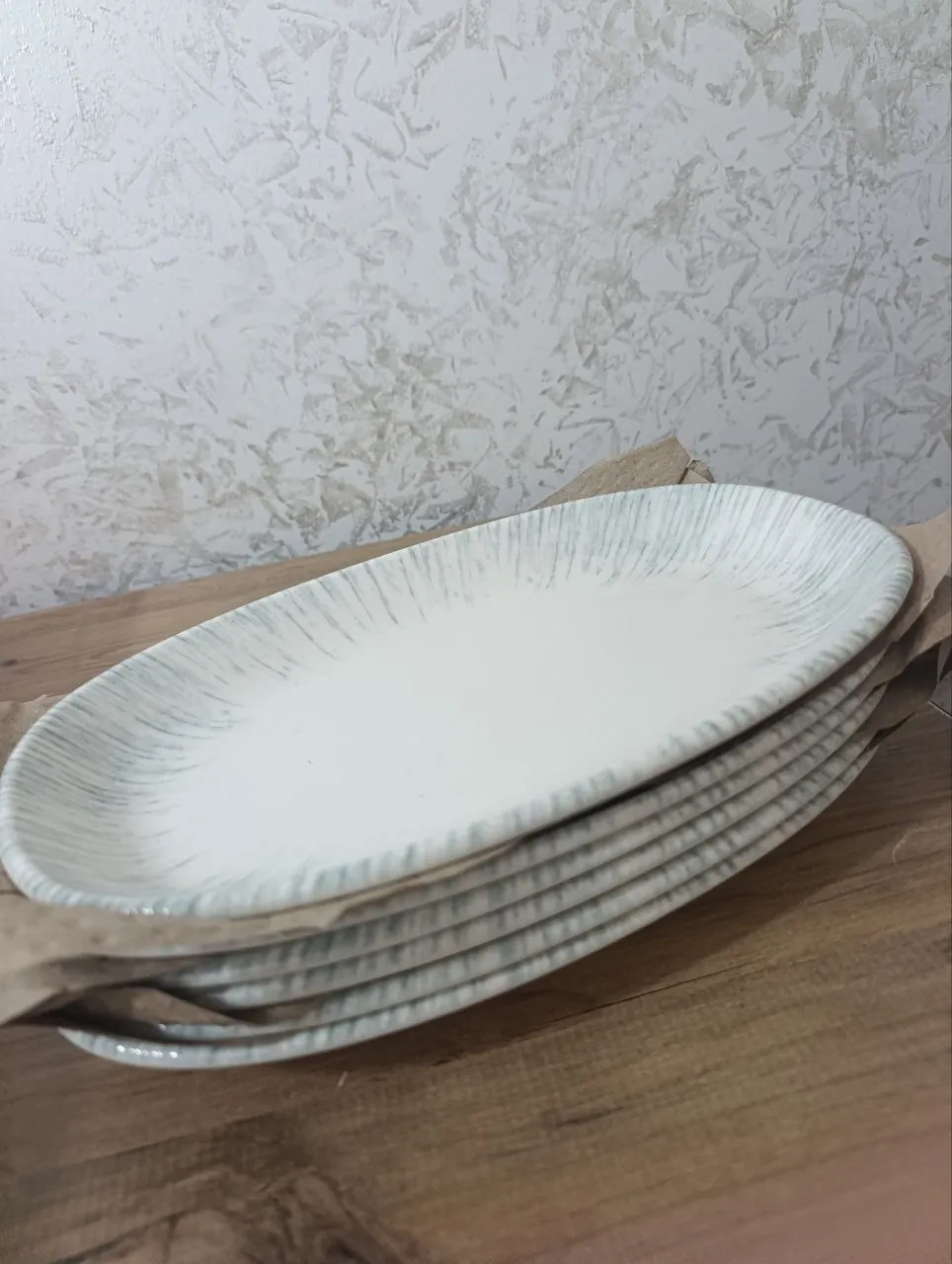 Тарелки Bonna Porcelain Iris 29×18 см, 6 штук 1