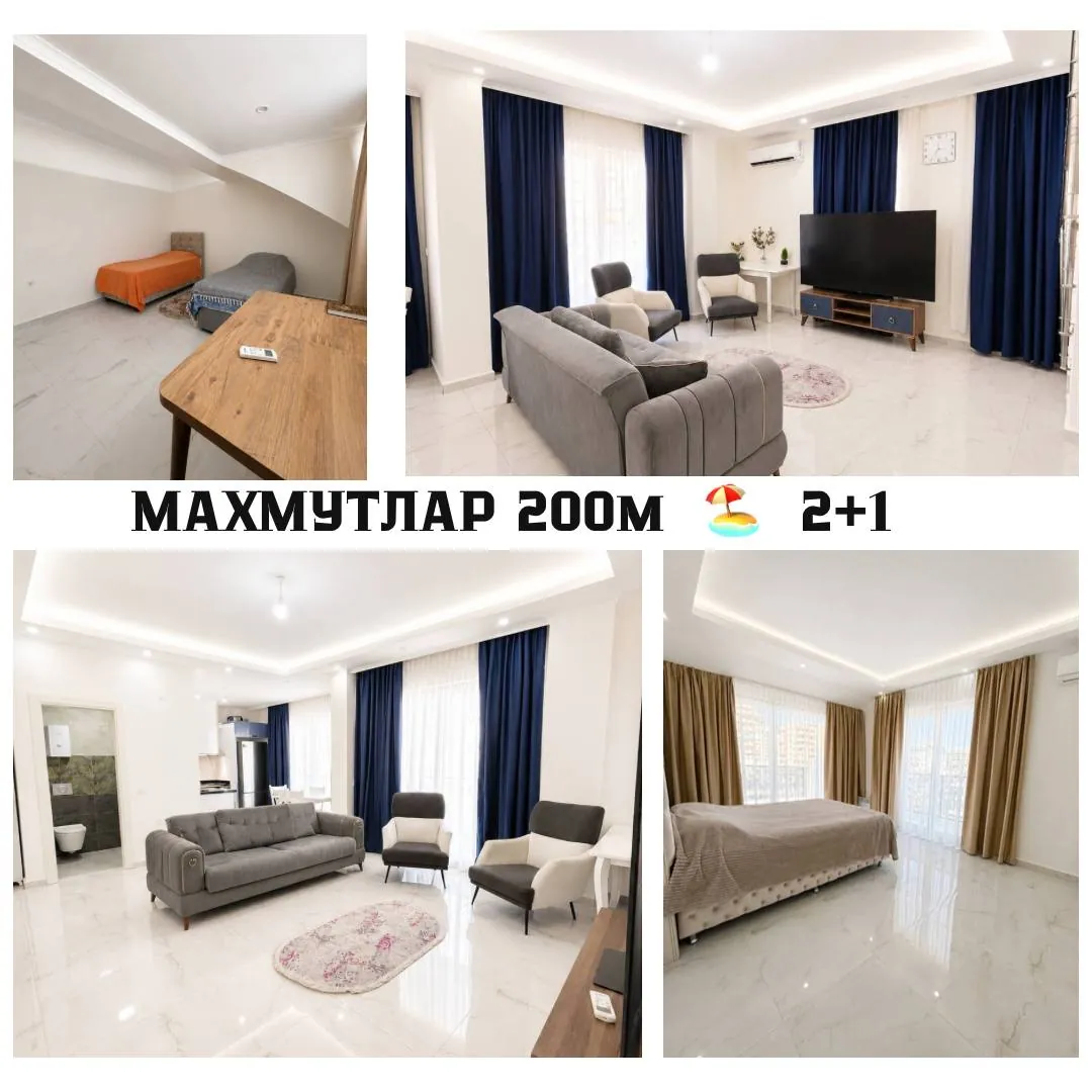 Пентхаус 2+1 в комплексе Baba Apt 4, Махмутлар 1